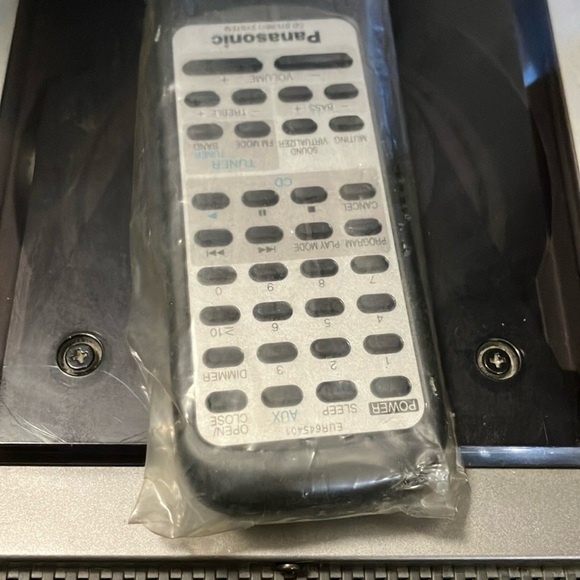 Panasonic CD Stereo System Player SA-PM01 Remote 2 Speakers Sunday Best-PM01 - Picture 6 of 7